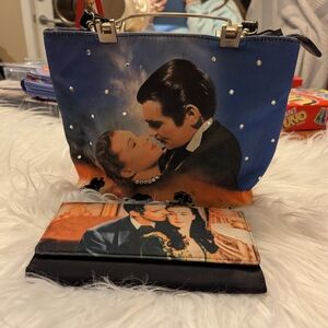 Vintage Gone With The Wind Handbag And Wallet